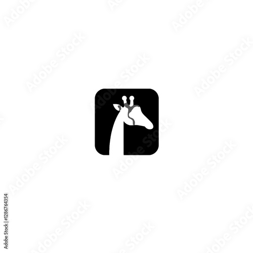 Giraffe Vector Logo Design