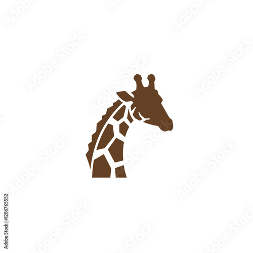 Giraffe Vector Logo Design