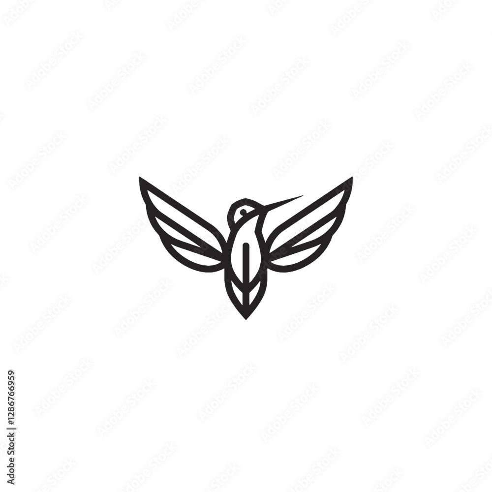 Obraz premium Bird Vector Logo Design