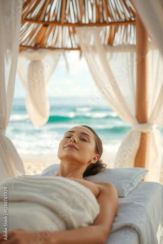Free Download Serenity by the shore with a soothing beachside massage and gentle ocean breeze - GFXLoad