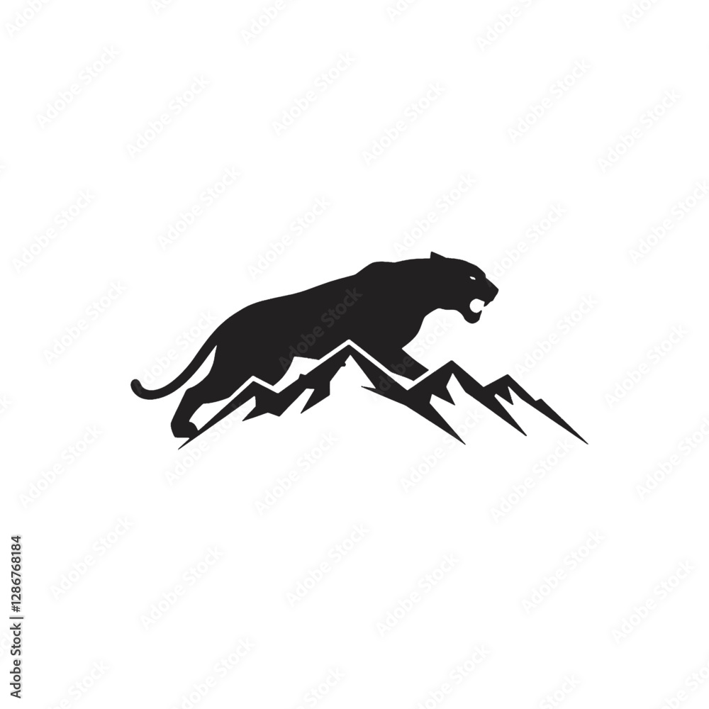 Fototapeta premium Jaguar Vector Logo Design