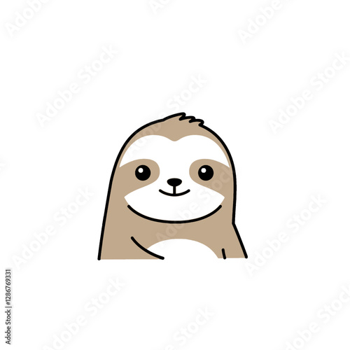 Sloth Vector Logo Design
