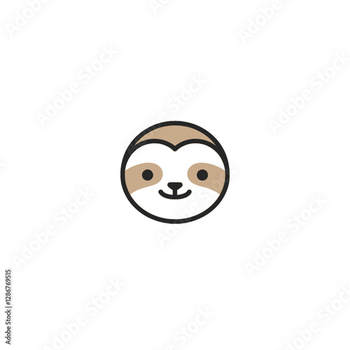 Sloth Vector Logo Design