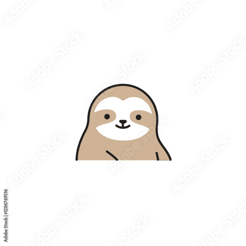 Sloth Vector Logo Design