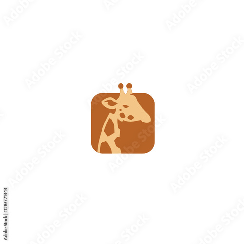 Giraffe Vector Logo Design