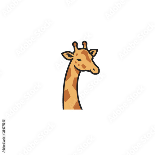 Giraffe Vector Logo Design