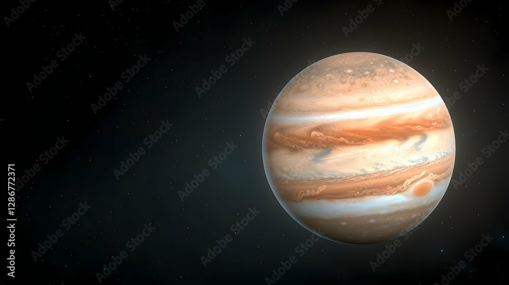 Jupiter planet space cosmic background science education Jupiter planet space cosmic background science education