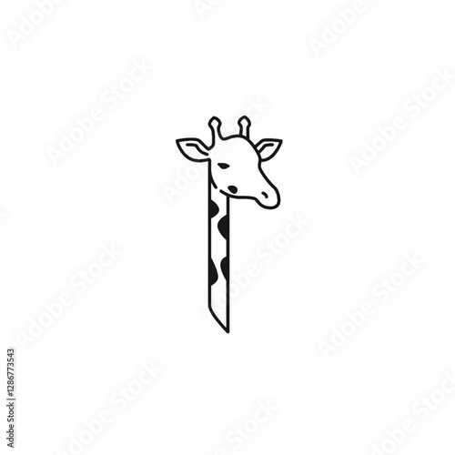 Giraffe Vector Logo Design