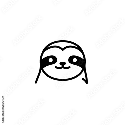 Sloth Vector Logo Design