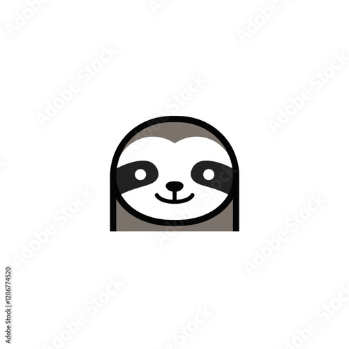 Sloth Vector Logo Design