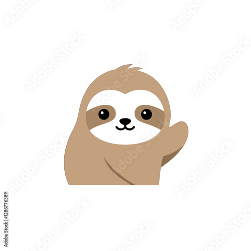 Sloth Vector Logo Design