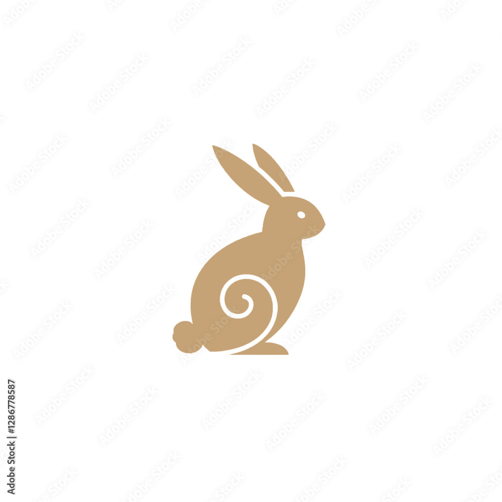 Obraz premium Rabbit Vector Logo Design