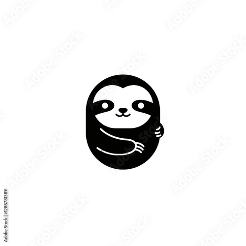 Sloth Vector Logo Design