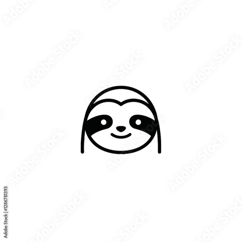 Sloth Vector Logo Design