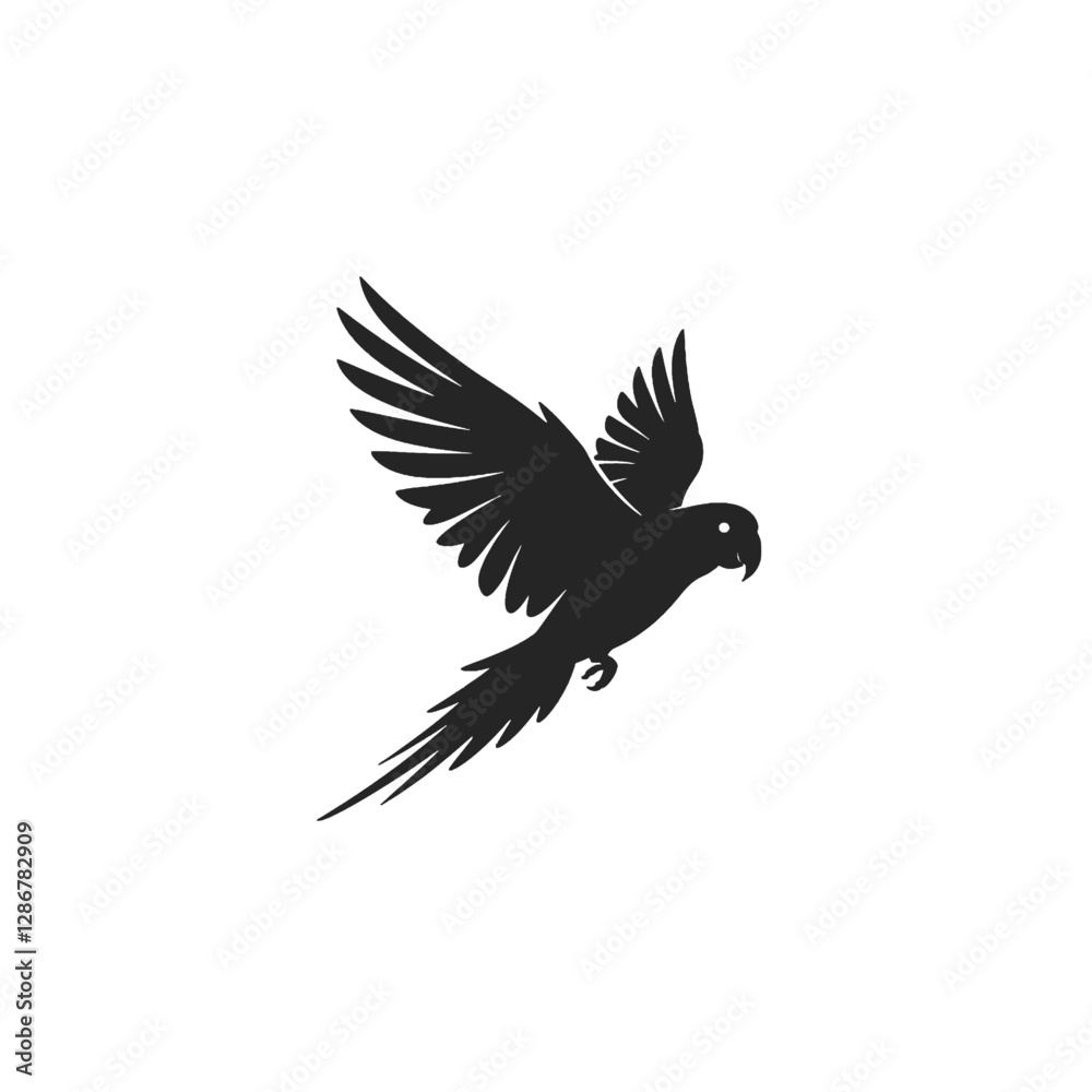 Obraz premium Parrot Vector Logo Design