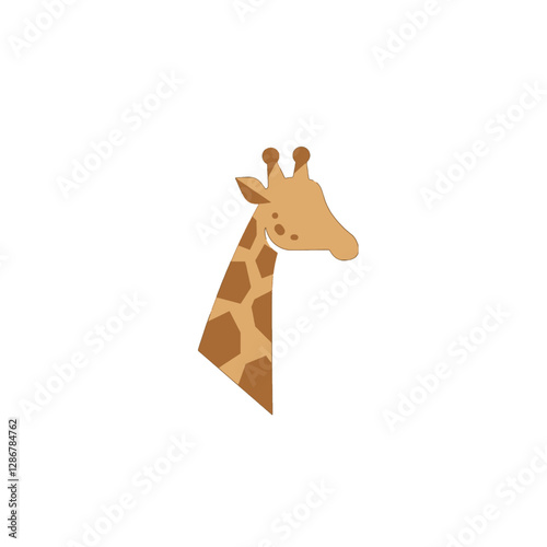 Giraffe Vector Logo Design