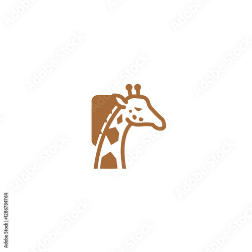 Giraffe Vector Logo Design