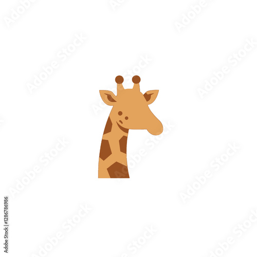 Giraffe Vector Logo Design