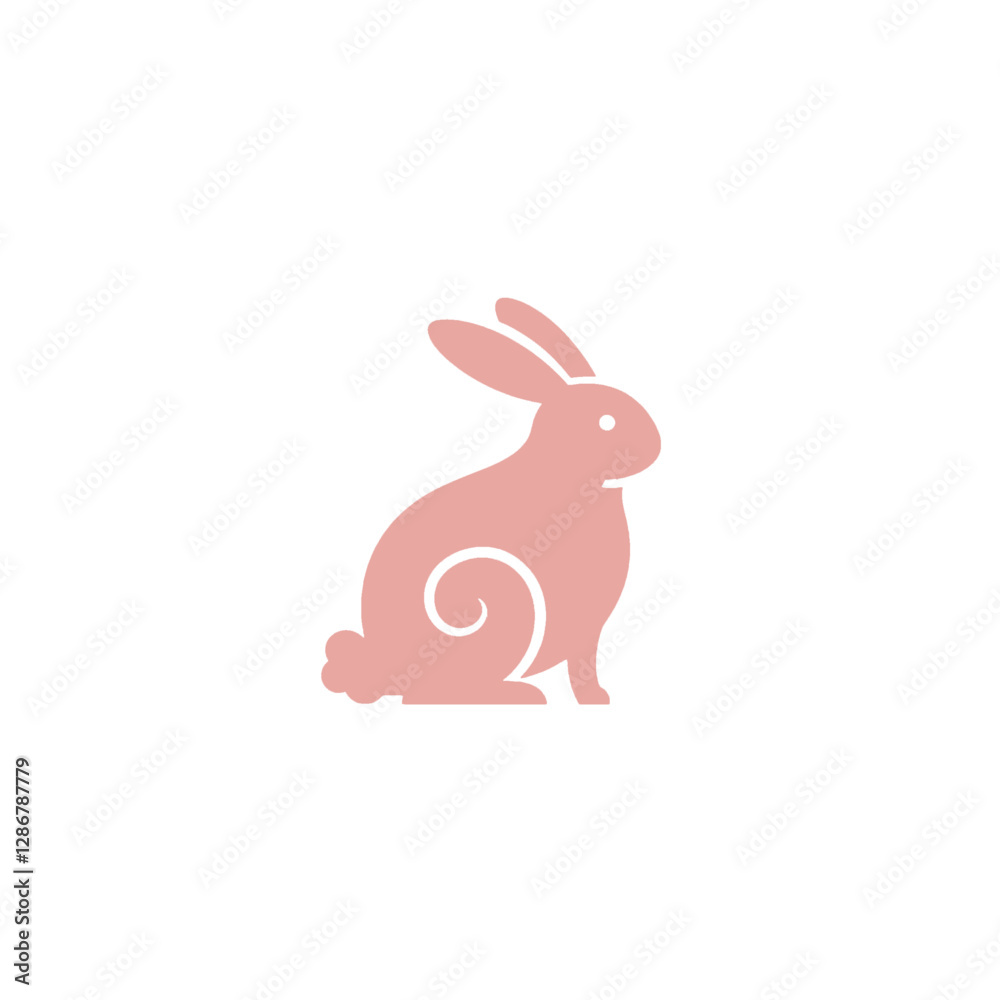 Obraz premium Rabbit Vector Logo Design
