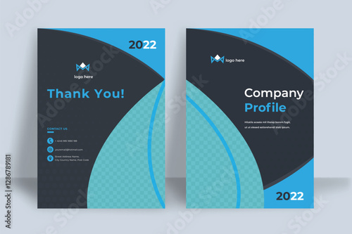 Cover Corporate Design Company template a4 page print business profile annual report brochure catalog corporate Landscape Layout Portfolio Abstract Presentation leaflet Webpage Creative PowerPoint mag
