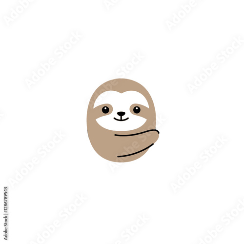 Sloth Vector Logo Design
