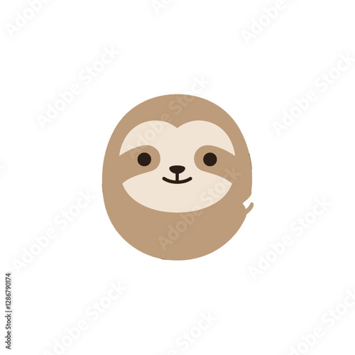 Sloth Vector Logo Design