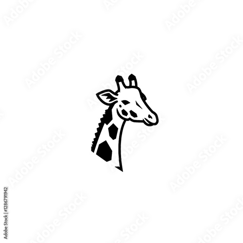 Giraffe Vector Logo Design