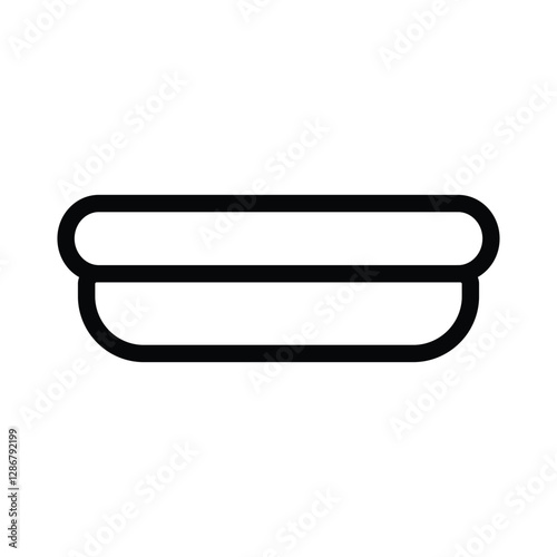 Black board duster icon