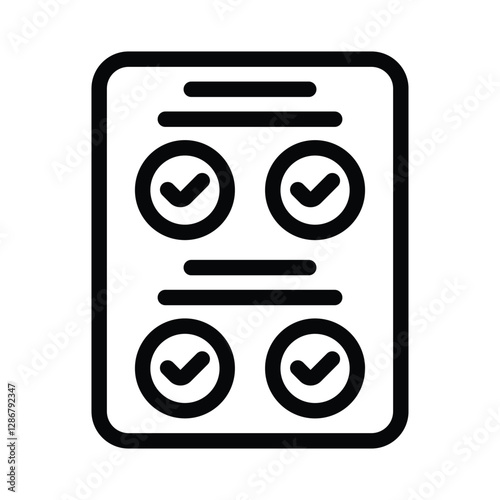 Exam report icon