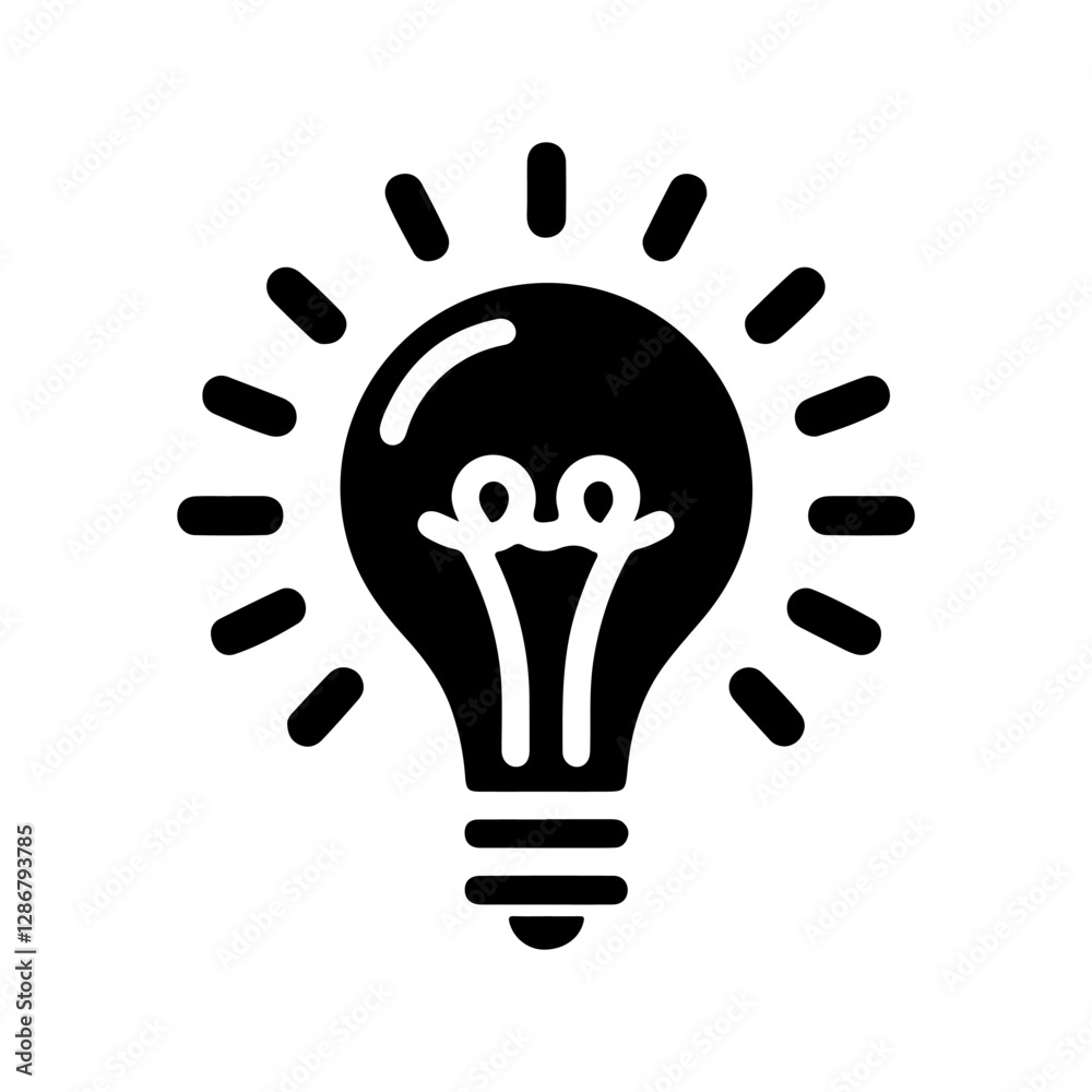 Fototapeta premium light bulb vector