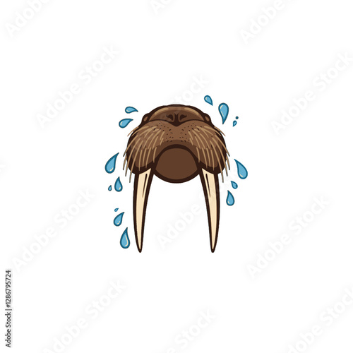 Walrus Vector Logo Design