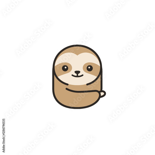 Sloth Vector Logo Design