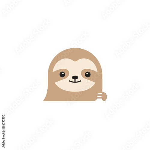 Sloth Vector Logo Design