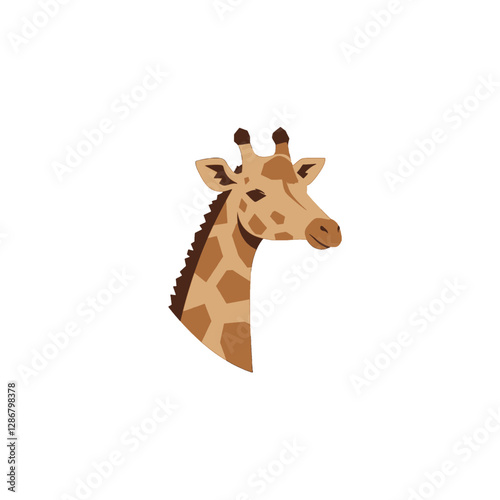Giraffe Vector Logo Design