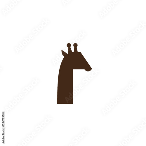 Giraffe Vector Logo Design