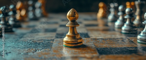 The image of a chessboard is often used to convey the importance of teamwork, leadership, and strategy in business, where teams must navigate complex challenges and manage risk to emerge victorious