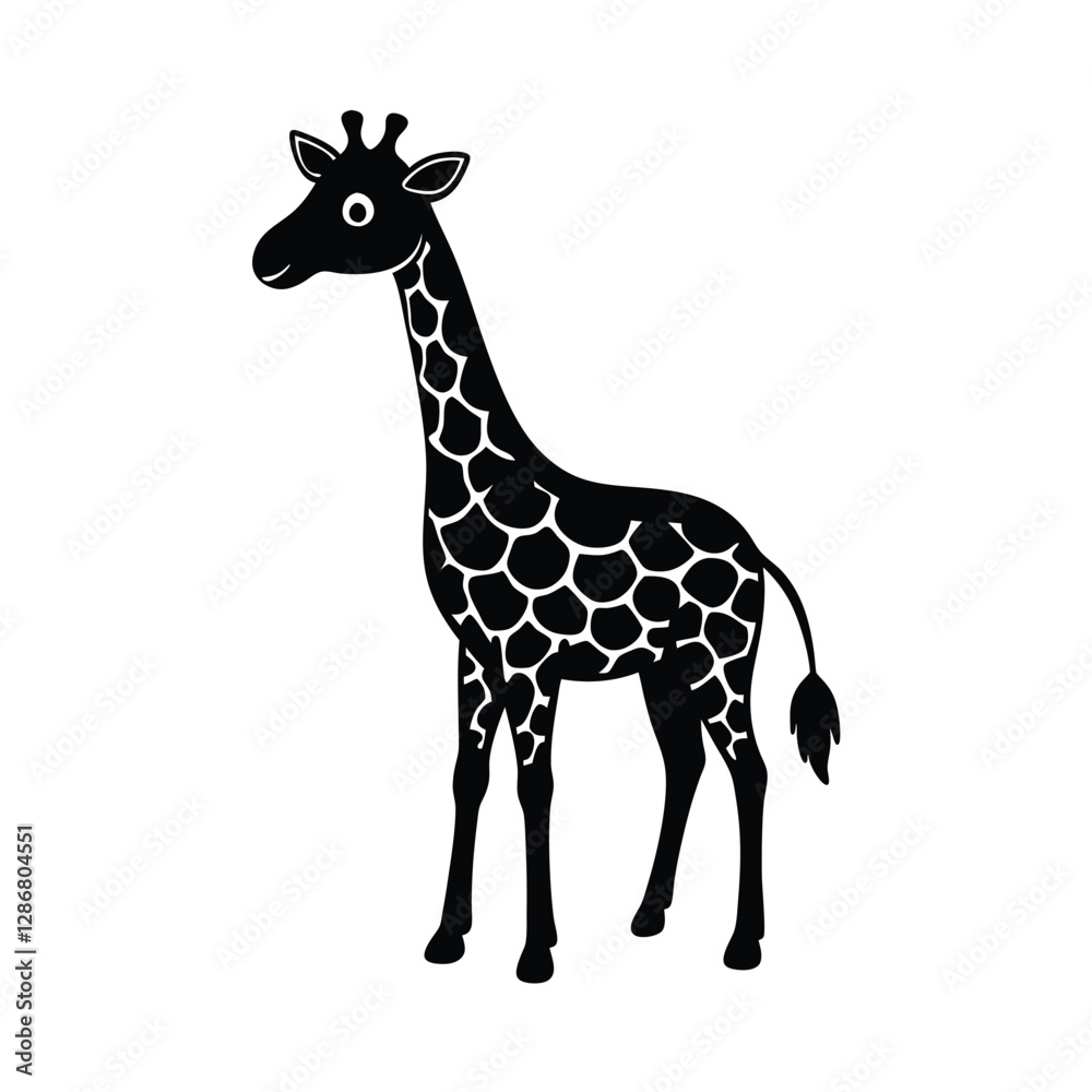 Obraz premium giraffe vector illustration
