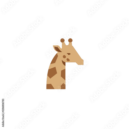 Giraffe Vector Logo Design