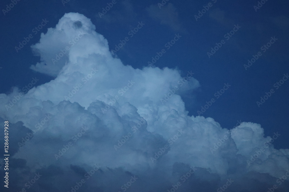 Fototapeta premium Gewitterwolken über dem Gardasee