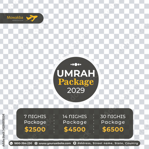 Hajj Umrah Ads posts Travel tour template  Instagram mecca Islamic social media story template promo