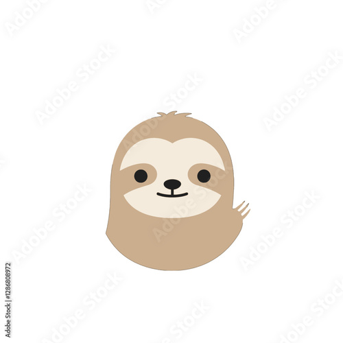 Sloth Vector Logo Design