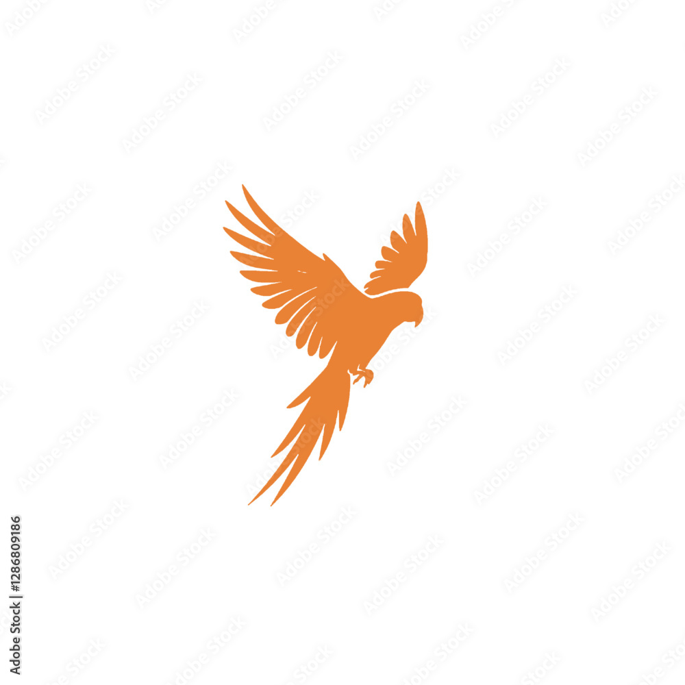 Obraz premium Parrot Vector Logo Design