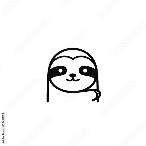 Sloth Vector Logo Design