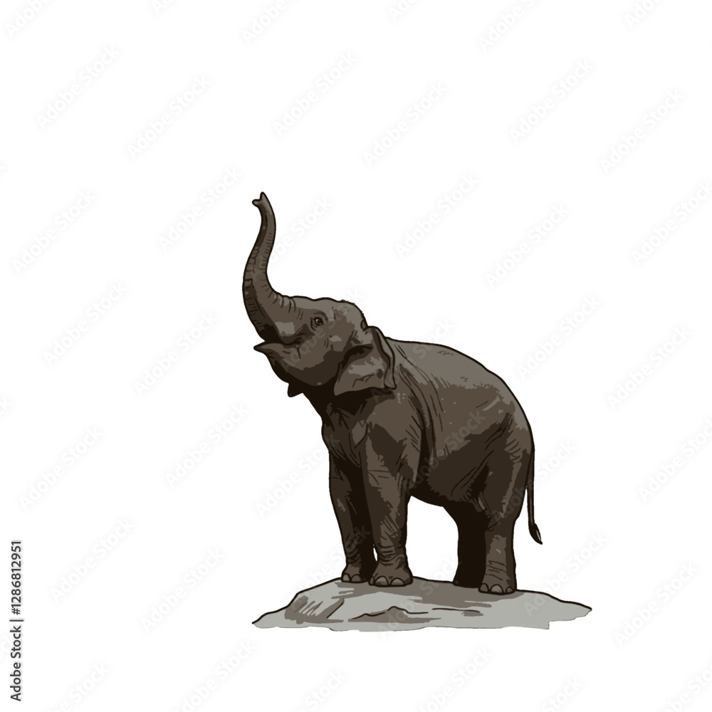 Obraz premium Elephant Vector Logo Design