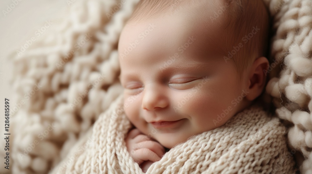 Newborn baby swaddled in white, a tender moment of pure innocence and new beginnings.
Newborn baby swaddled in white, a tender moment of pure innocence and new beginnings.
