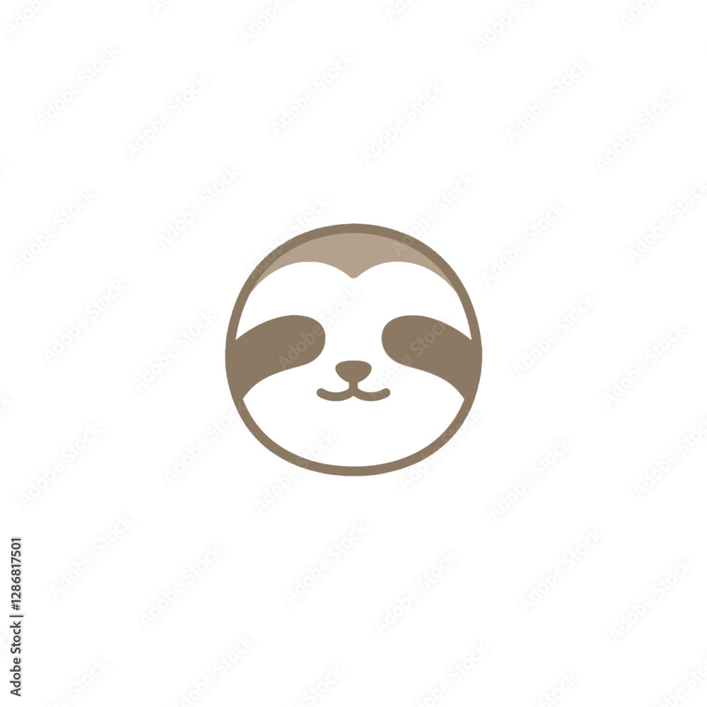 Sloth Vector Logo Design