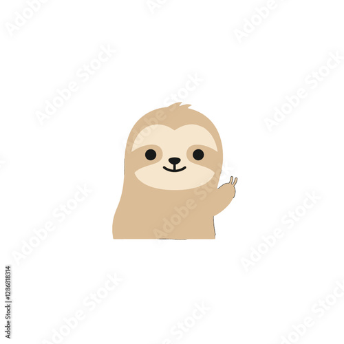 Sloth Vector Logo Design