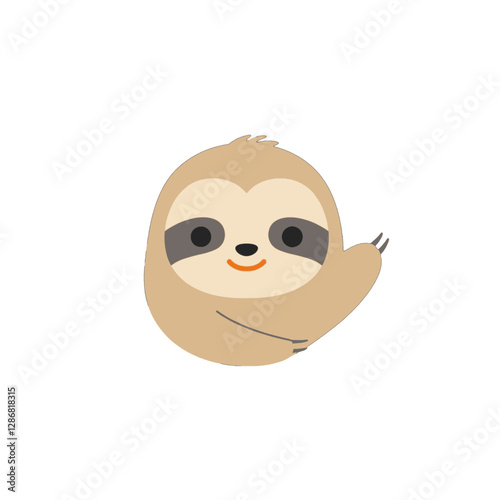 Sloth Vector Logo Design