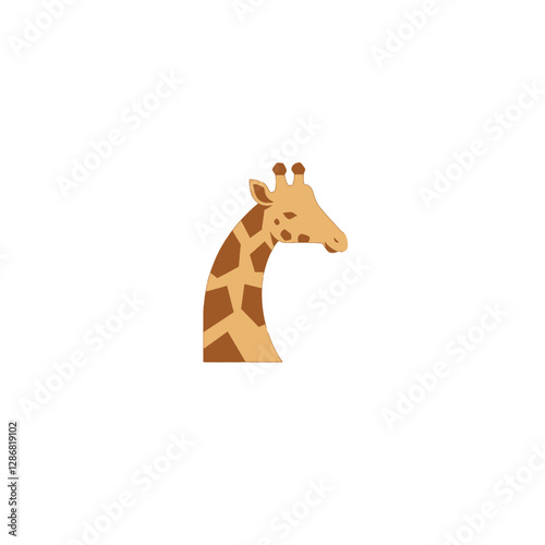 Giraffe Vector Logo Design
