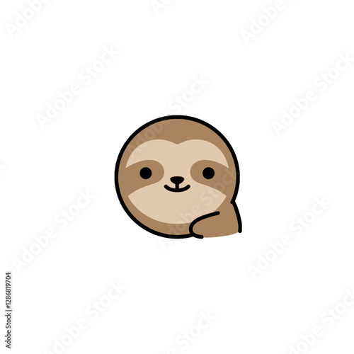 Sloth Vector Logo Design
